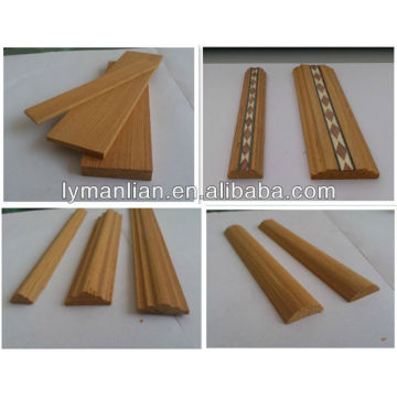 Funda de madera de teca de reconocimiento normal de 25 mm * 6 mm